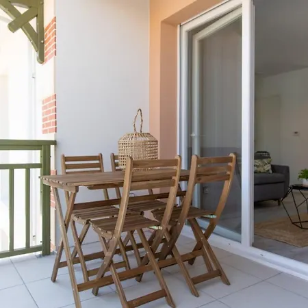 Les Verdiers Dans Résidence Calme à An Apartamento Andernos-les-Bains